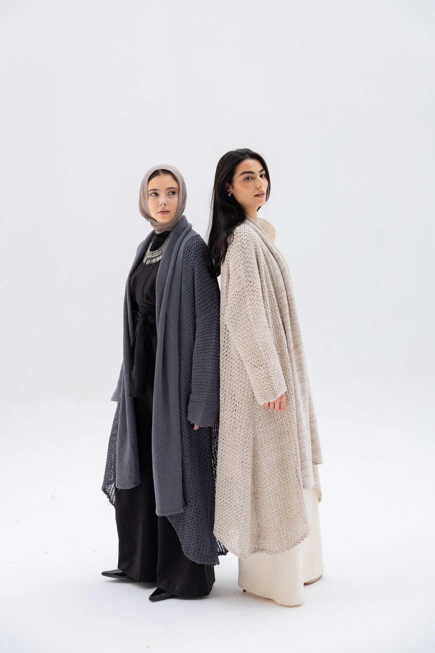 The Haze Cardigan in Beige