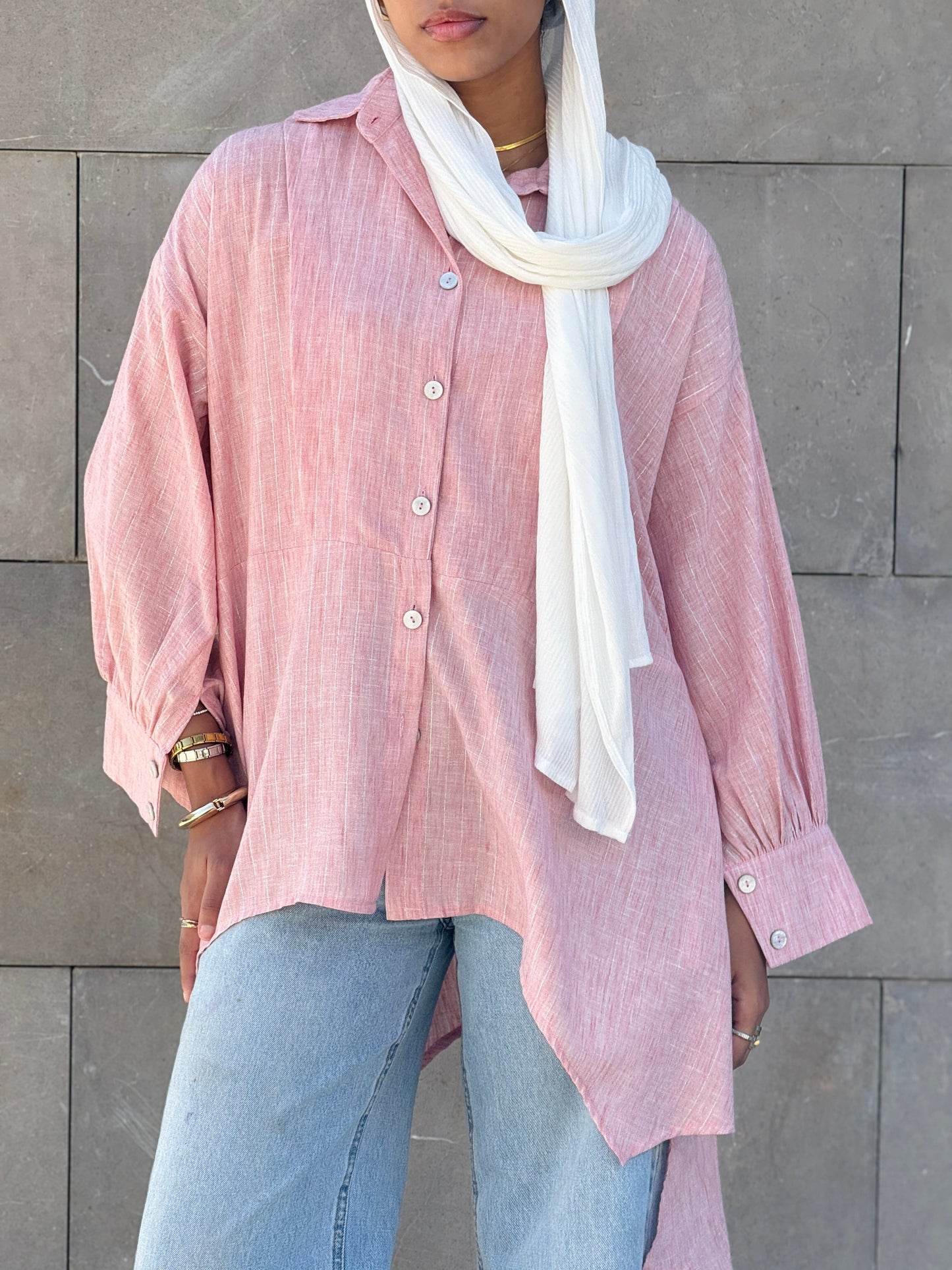 Flair Ease Top In Pink