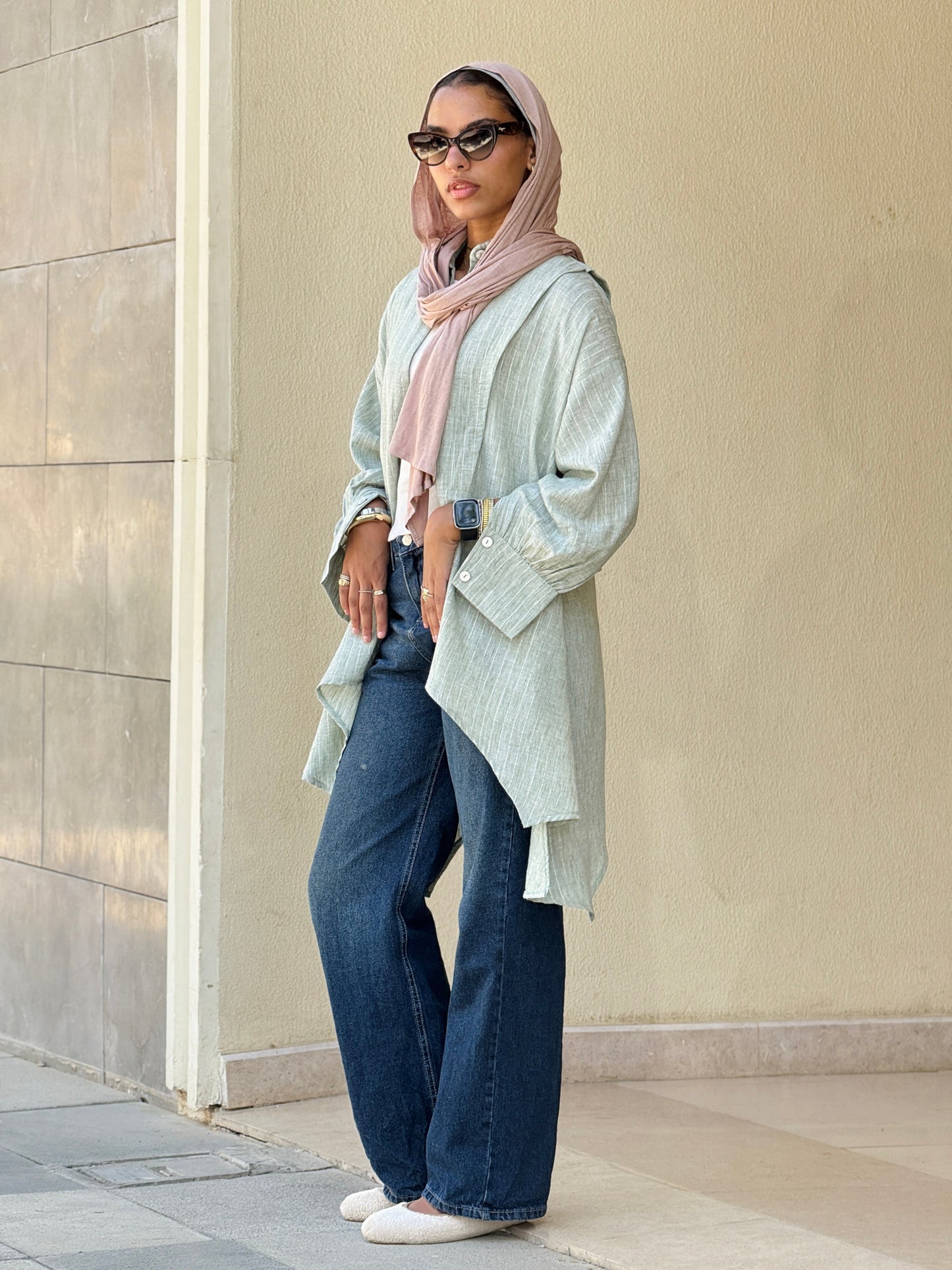 Flair Ease Top In Mint