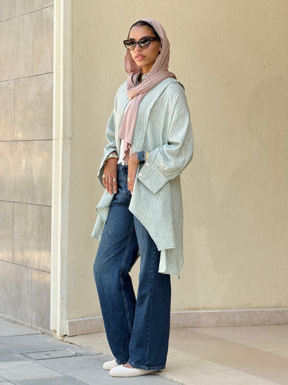 Flair Ease Top In Mint