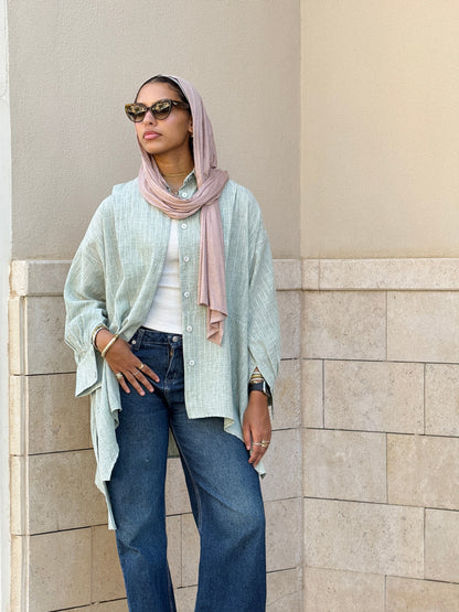 Flair Ease Top In Mint