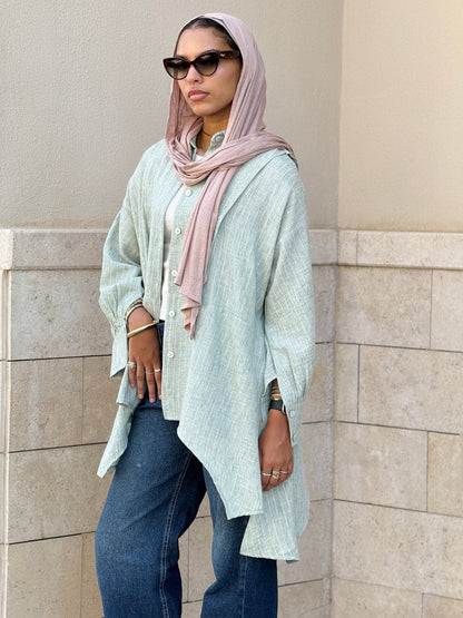 Flair Ease Top In Mint