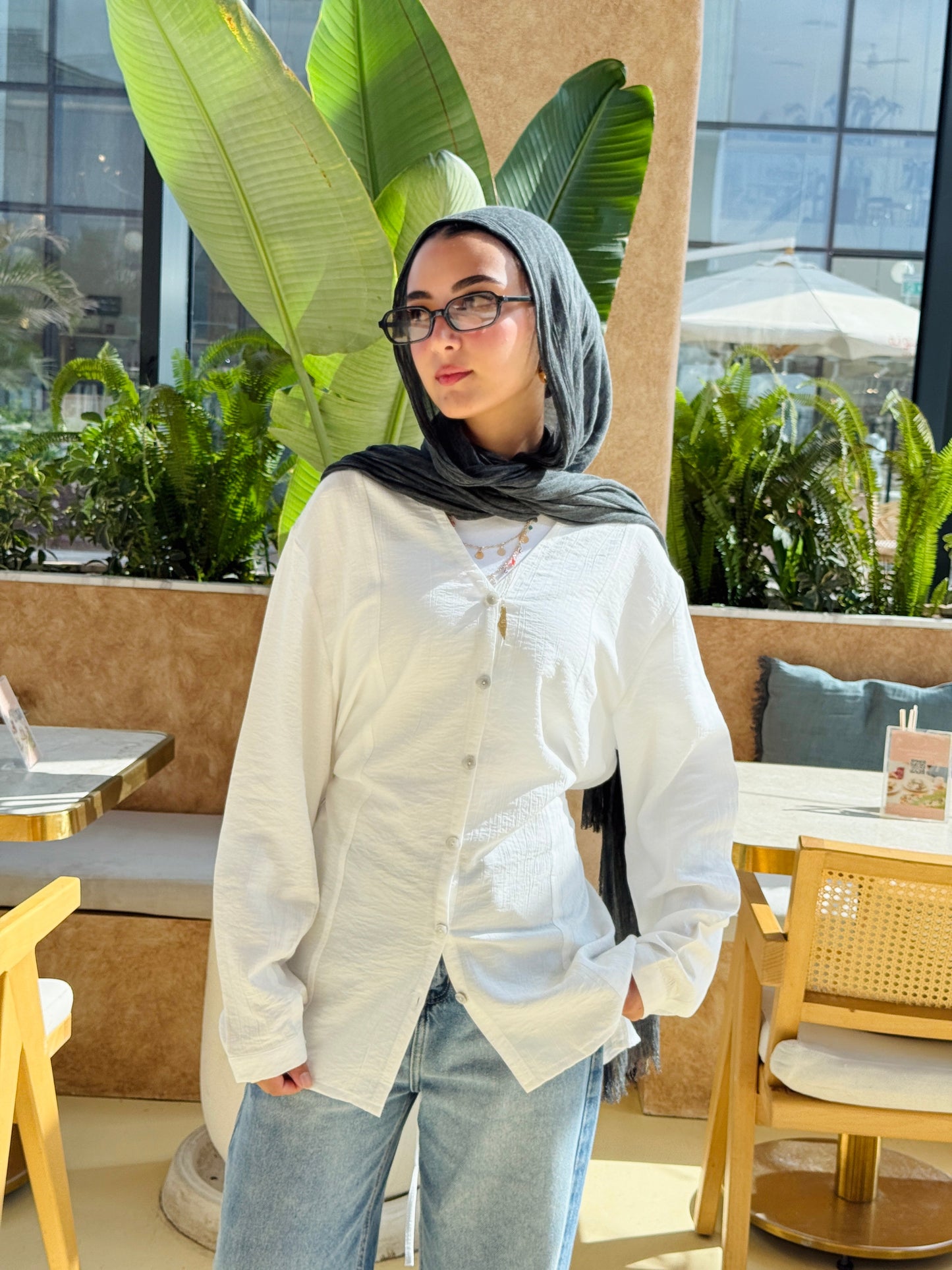 Lumè blouse in off-white