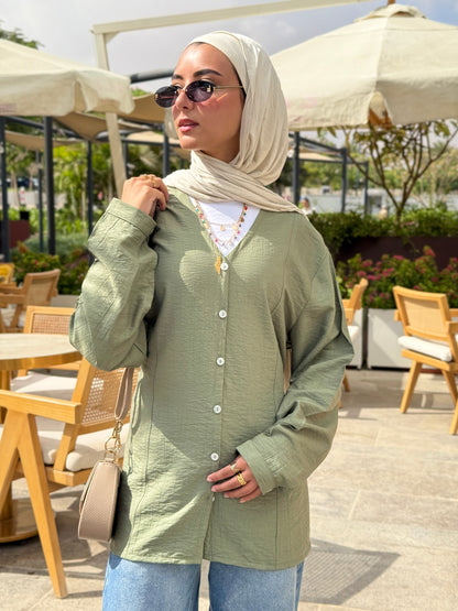 Lumè blouse in olive