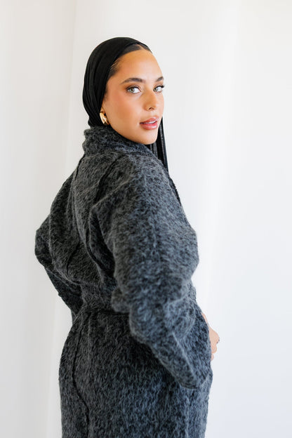 Terra Coat - Dark Grey