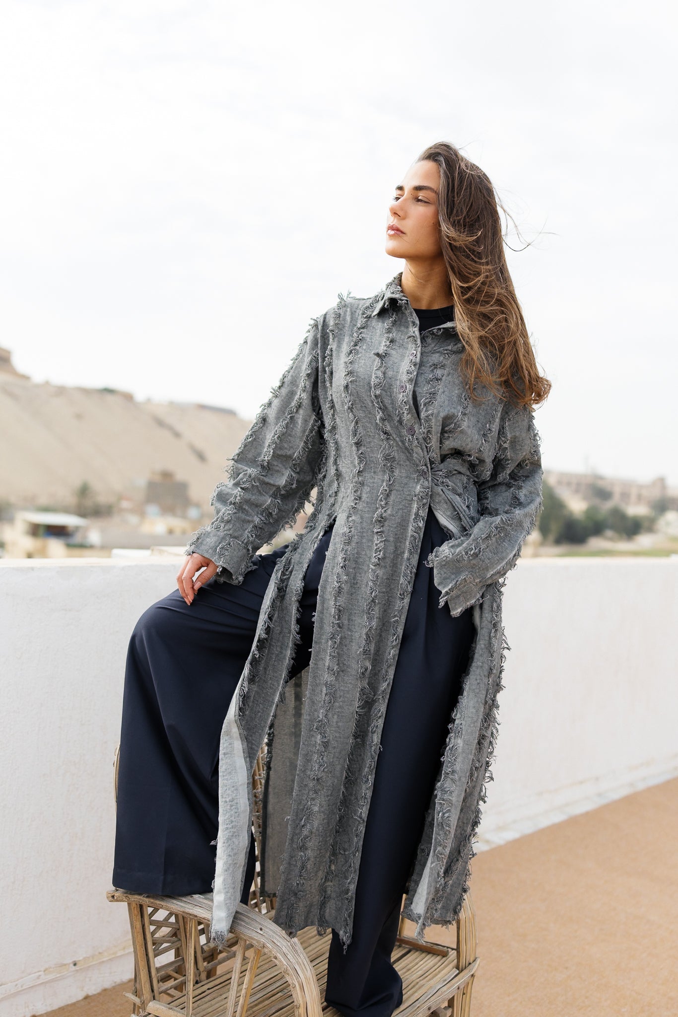 Nazli Shirt - Dark Grey