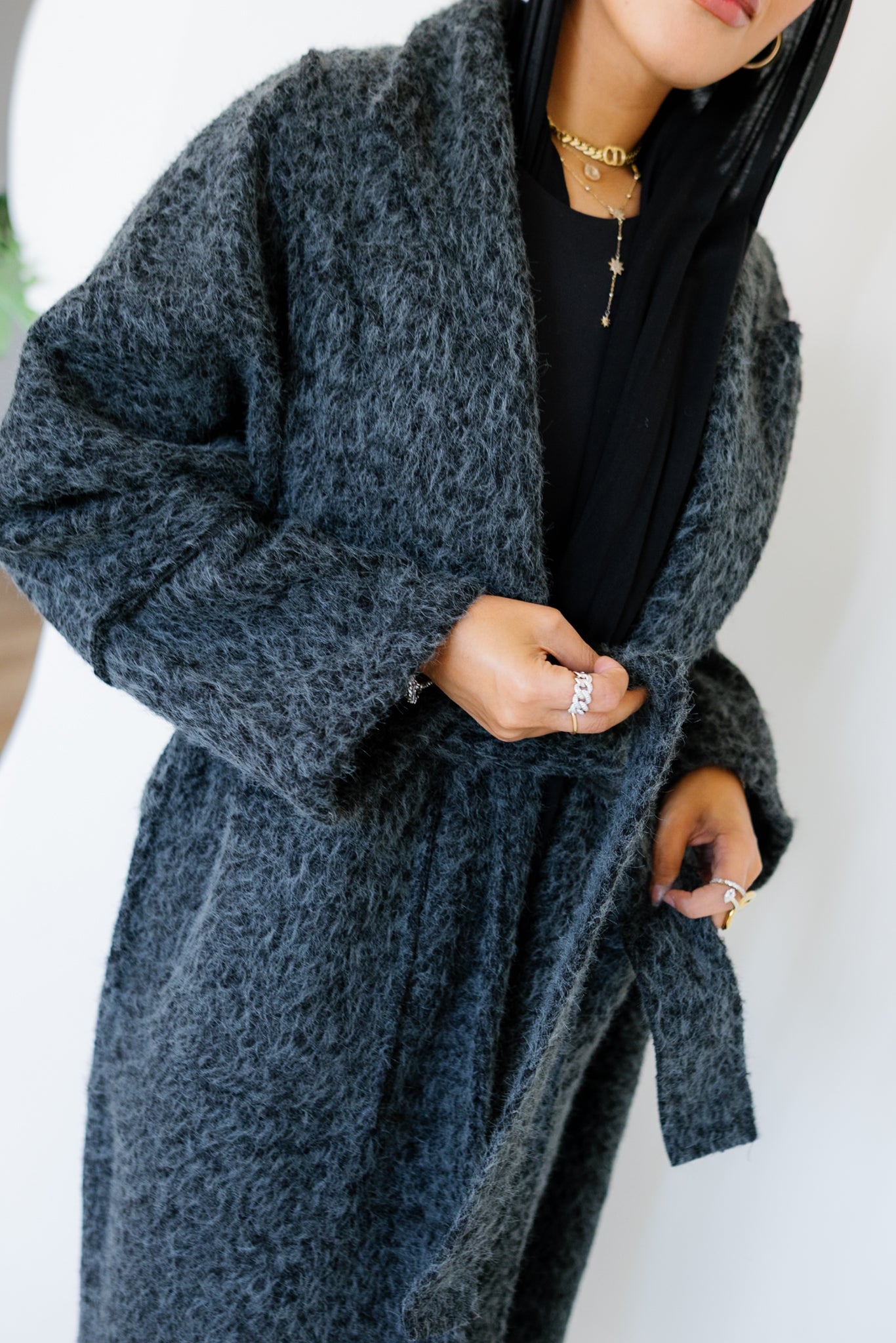 Terra Coat - Dark Grey