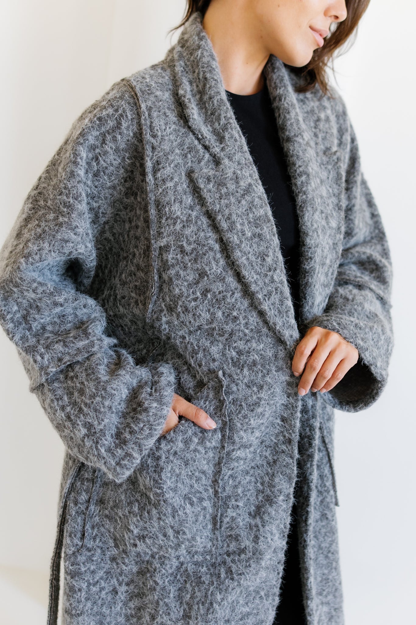 Terra Coat - Light Grey