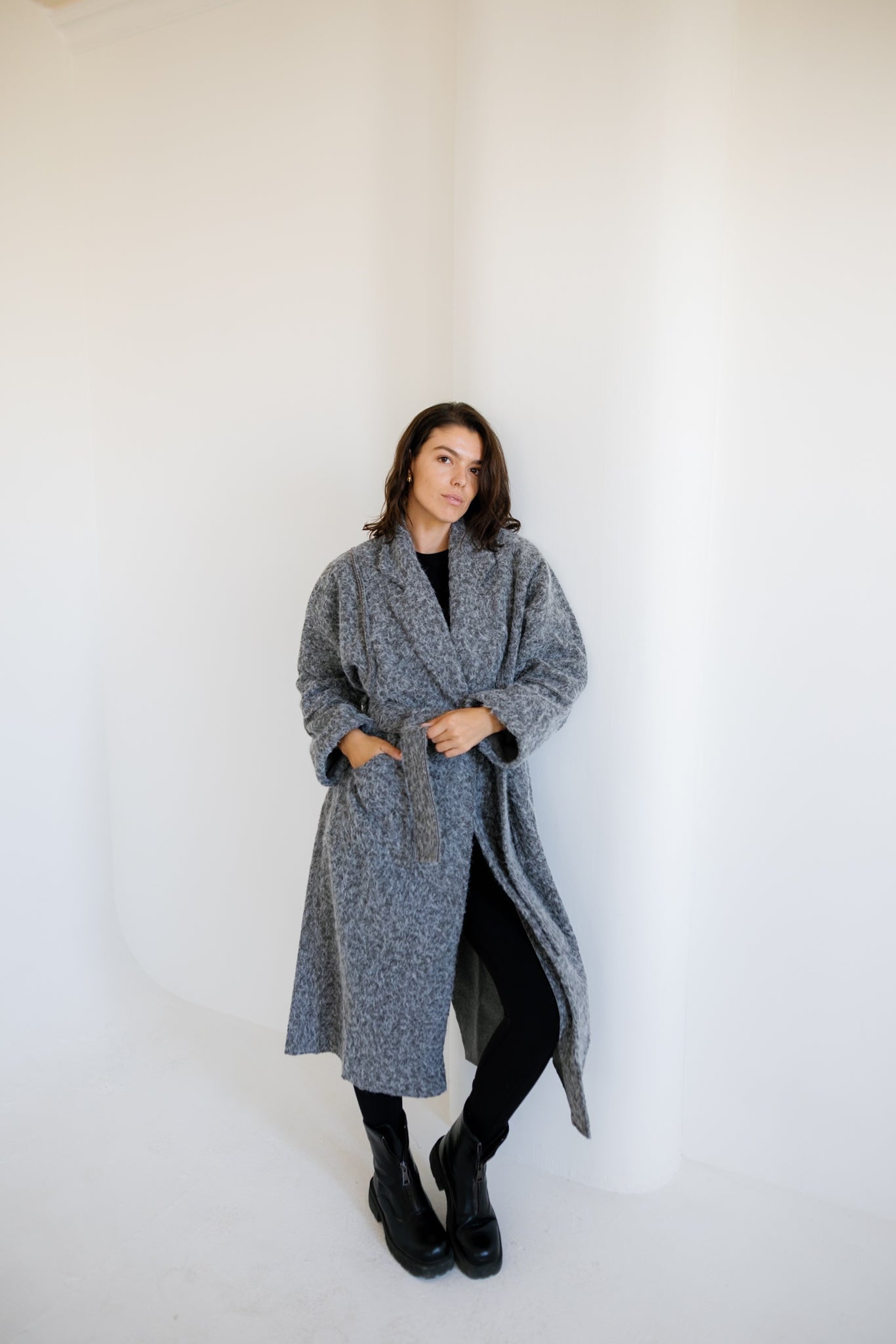 Terra Coat - Light Grey