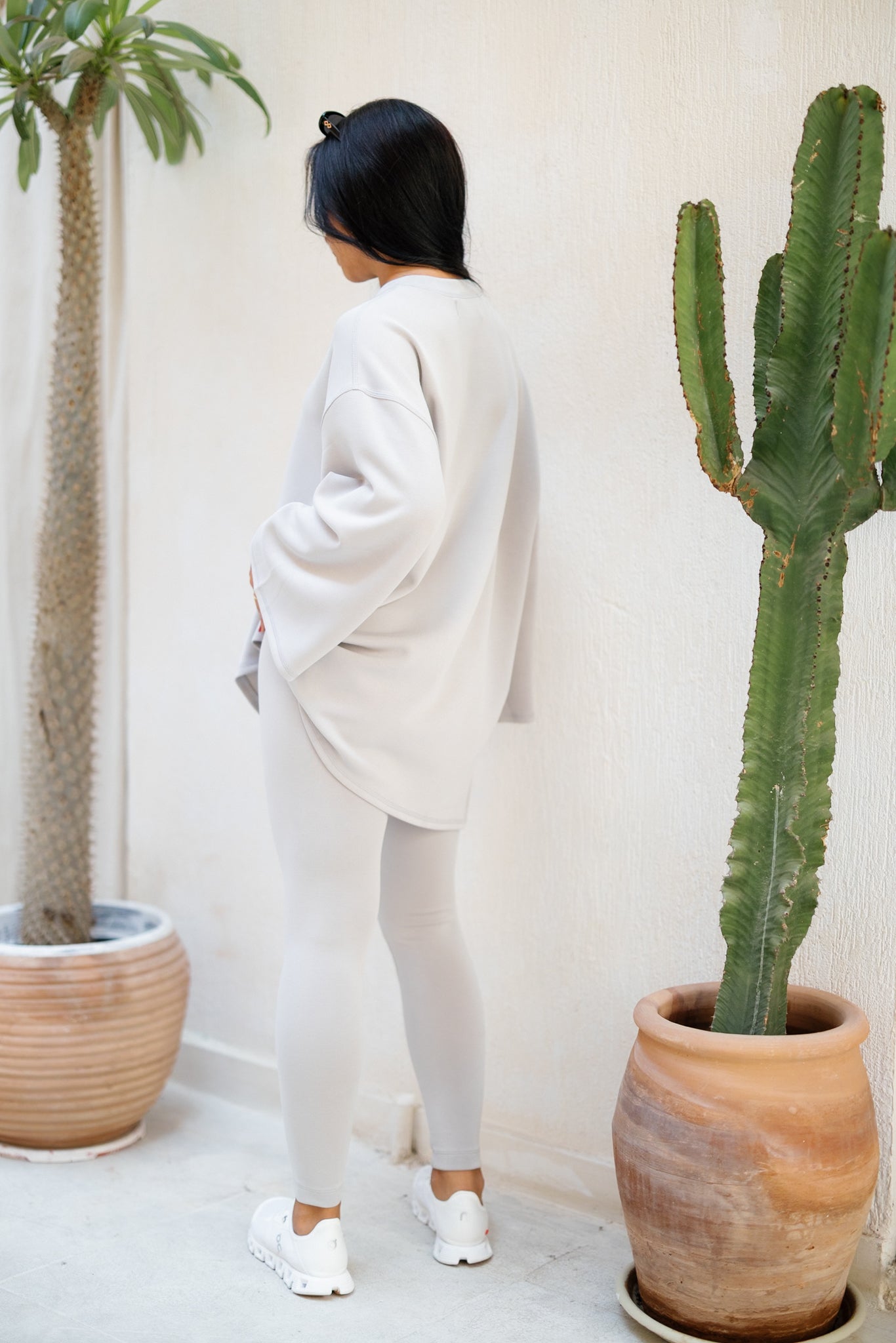 Ease Out Leggings - Grey