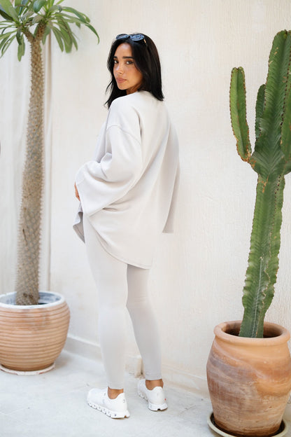 Ease Out Leggings - Grey