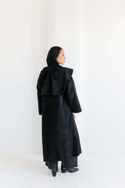 Twill Coat - Black