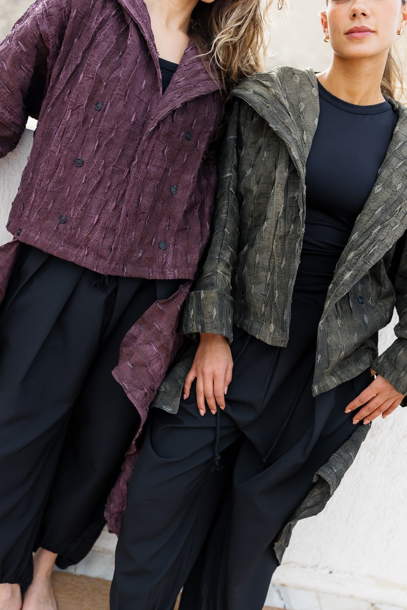 Safeya Kaftan - Deep Maroon