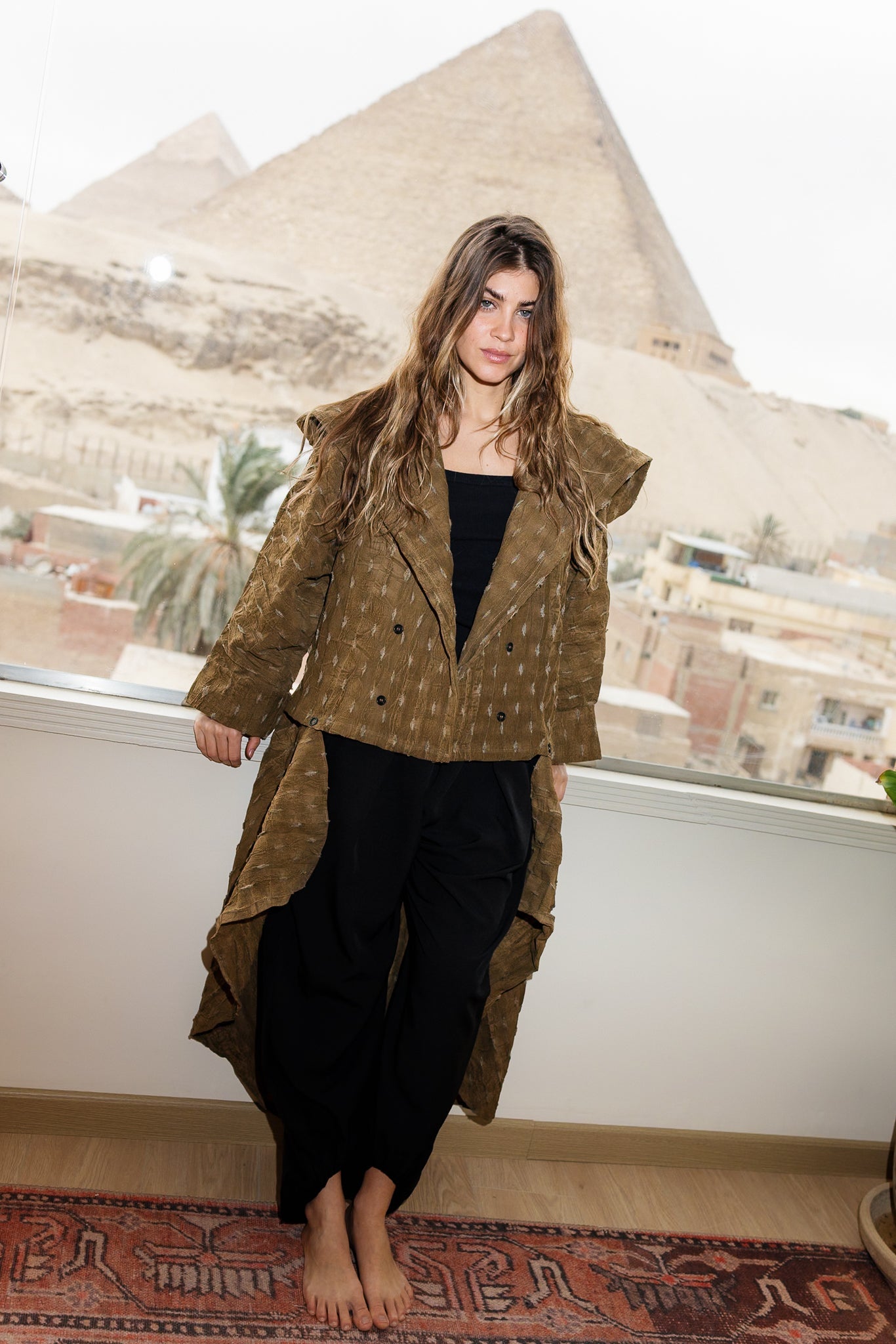 Safeya Kaftan - Brown