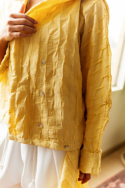 Safeya Kaftan - Warm Yellow