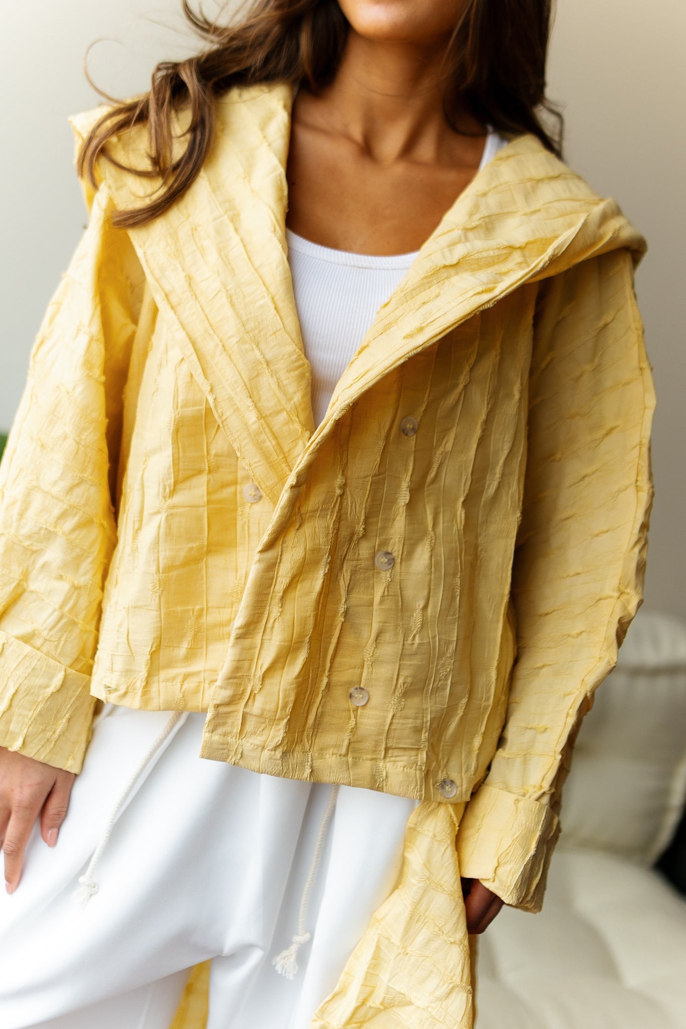 Safeya Kaftan - Warm Yellow
