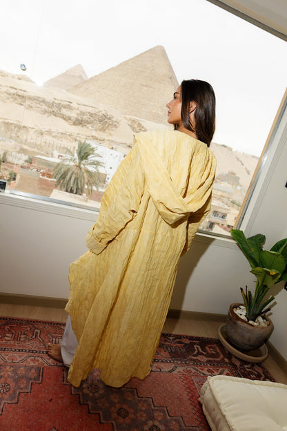 Safeya Kaftan - Warm Yellow