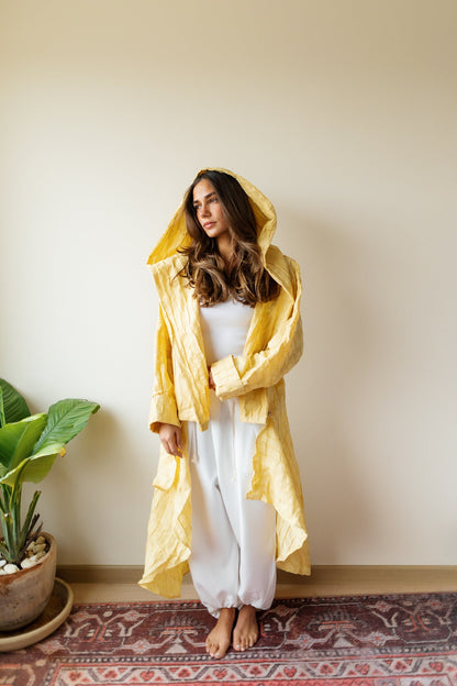 Safeya Kaftan - Warm Yellow