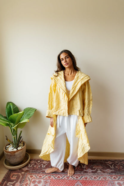Safeya Kaftan - Warm Yellow