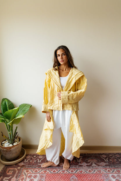 Safeya Kaftan - Warm Yellow