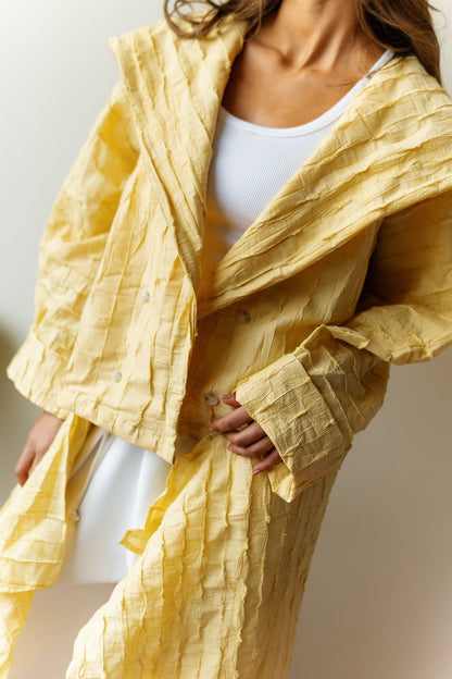 Safeya Kaftan - Warm Yellow