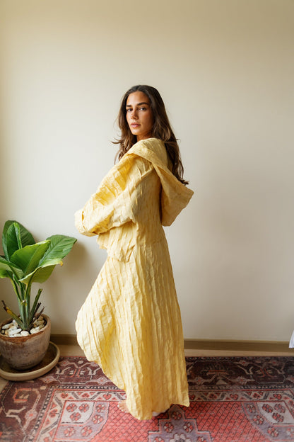 Safeya Kaftan - Warm Yellow