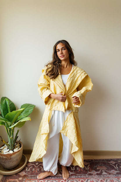 Safeya Kaftan - Warm Yellow