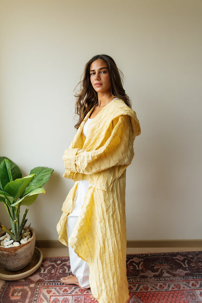 Safeya Kaftan - Warm Yellow