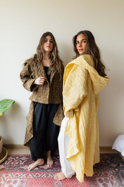 Safeya Kaftan - Warm Yellow
