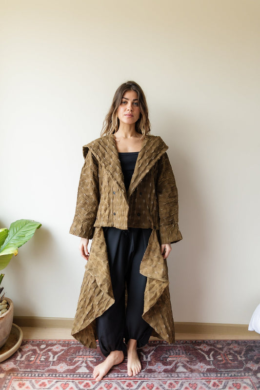 Safeya Kaftan - Brown