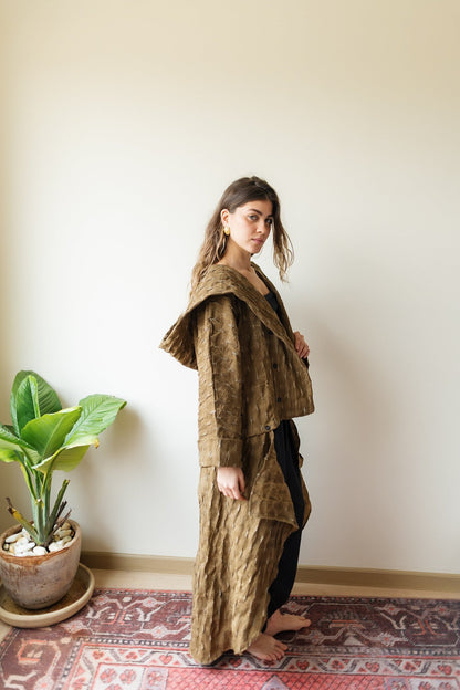 Safeya Kaftan - Brown