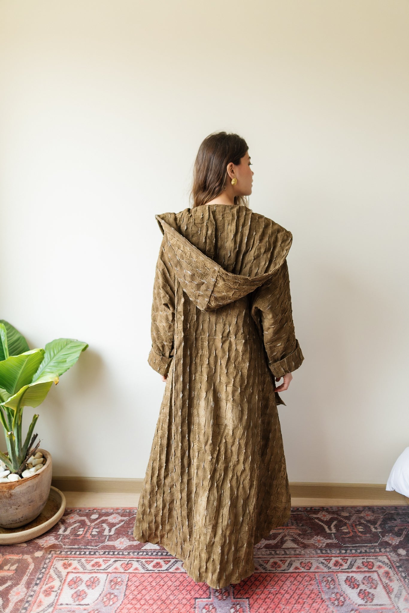 Safeya Kaftan - Brown
