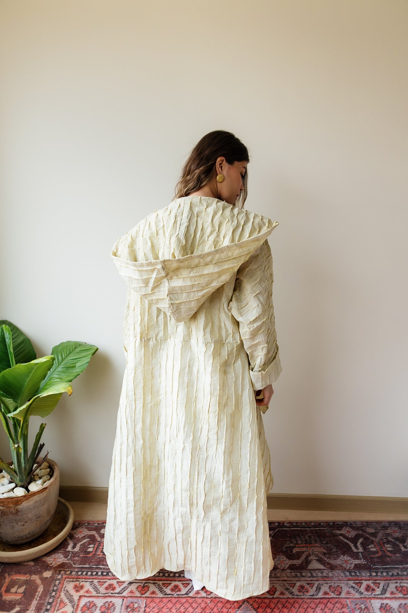 Safeya Kaftan - Soft Creme