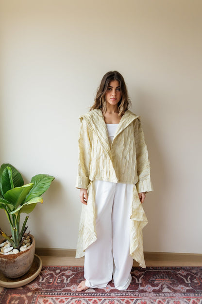 Safeya Kaftan - Soft Creme