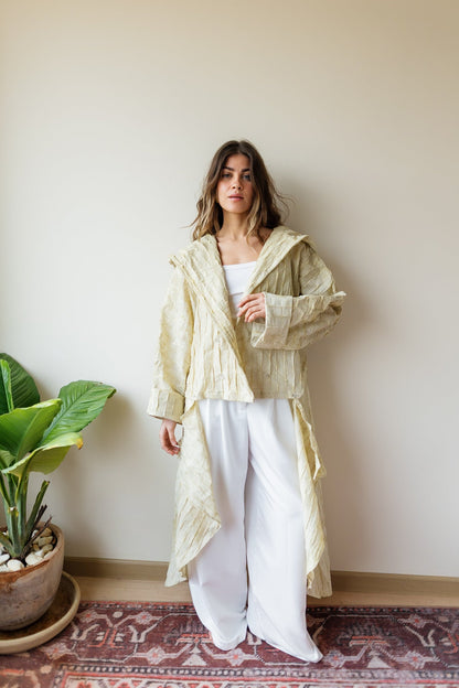 Safeya Kaftan - Soft Creme