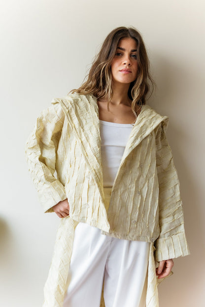 Safeya Kaftan - Soft Creme