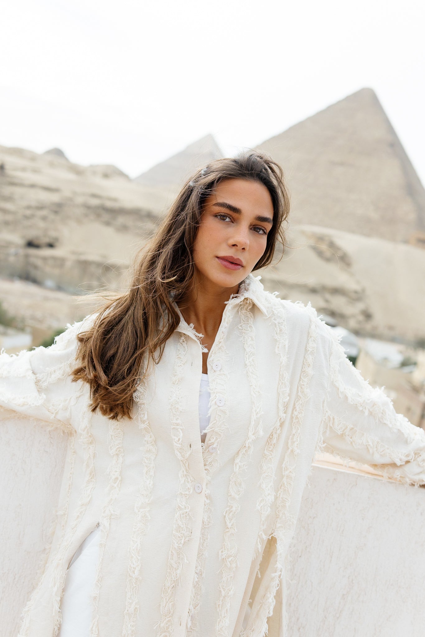Nazli Shirt - Creme