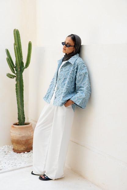 Embroided Denim Shirt - Limited Edition