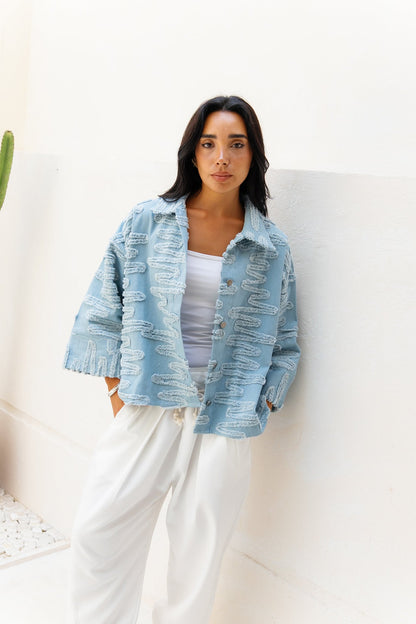 Embroided Denim Shirt - Limited Edition
