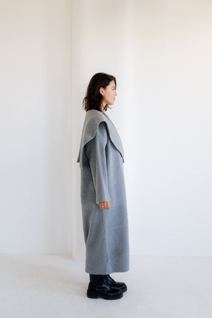 Twill Coat - Grey