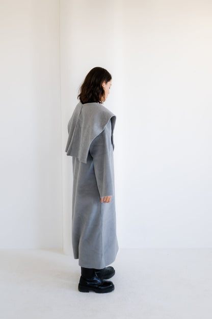 Twill Coat - Grey