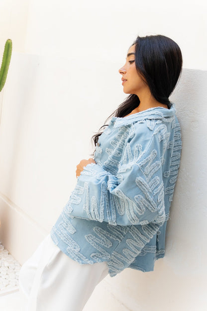 Embroided Denim Shirt - Limited Edition