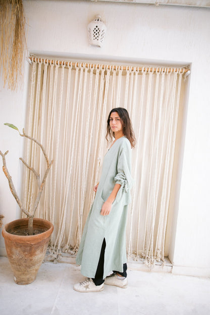 The Aura Kaftan- Mint