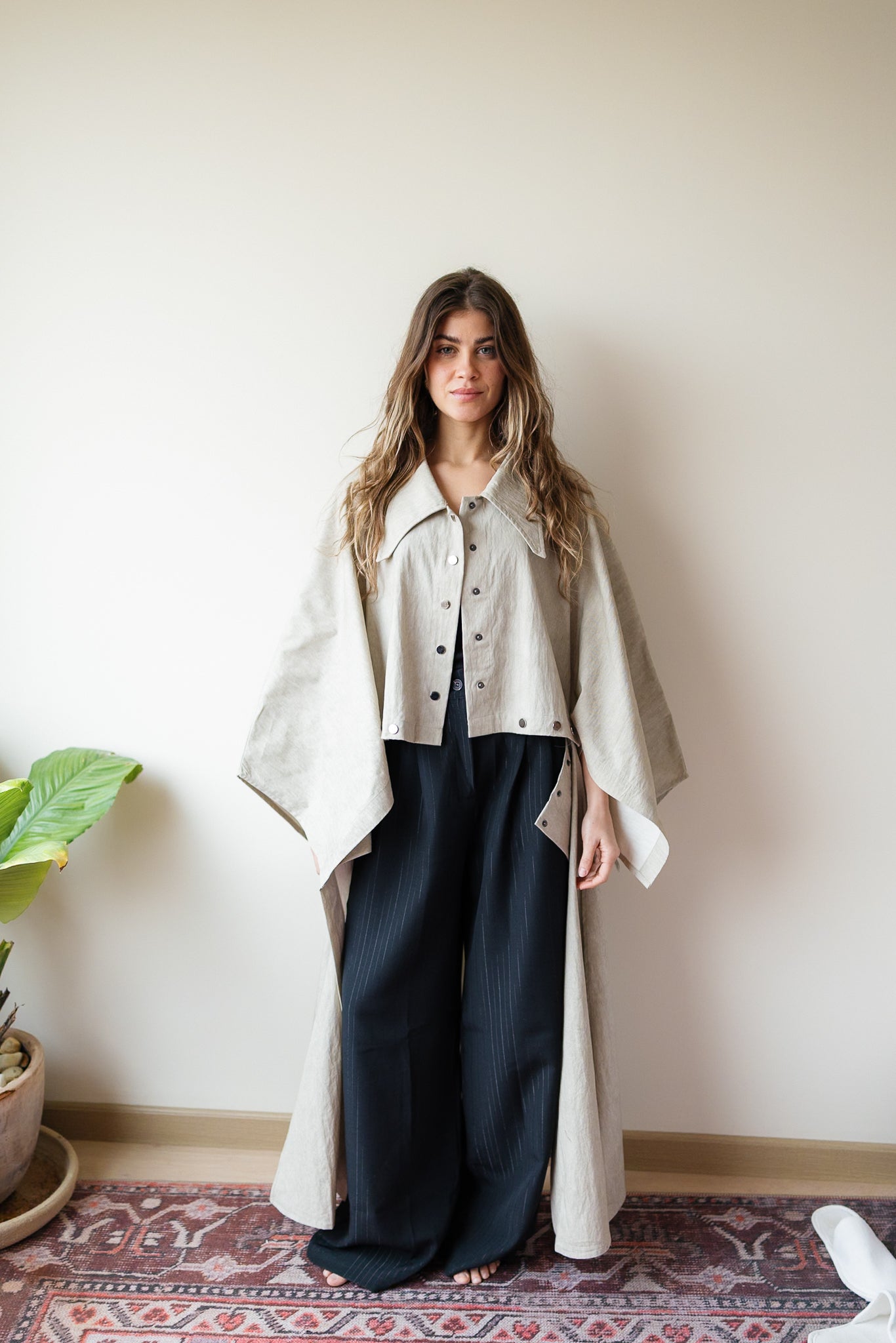 Nabila Kaftan - Nude Beige