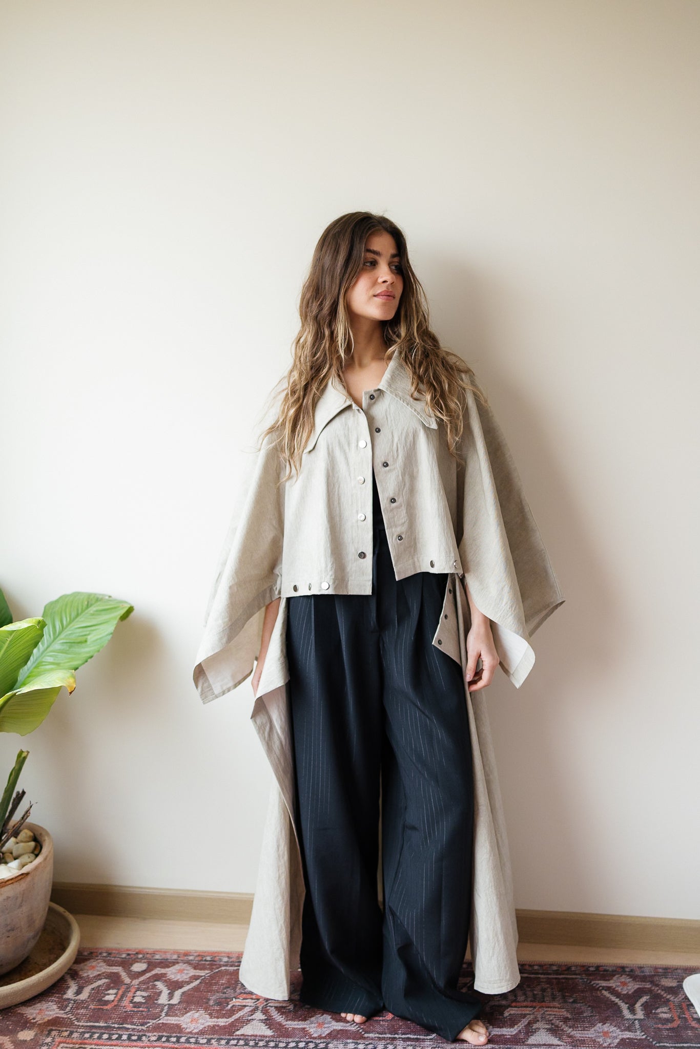 Nabila Kaftan - Nude Beige