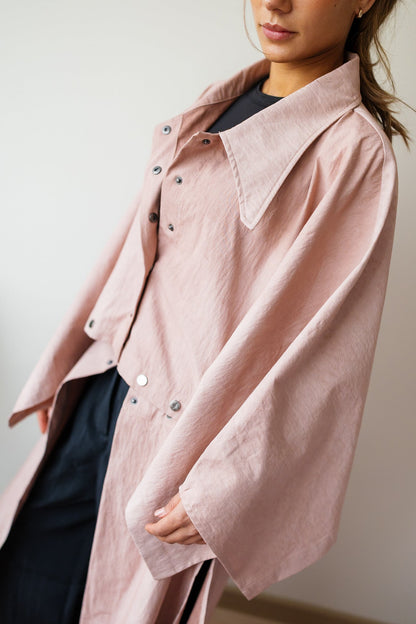 Nabila Kaftan - Powder Pink