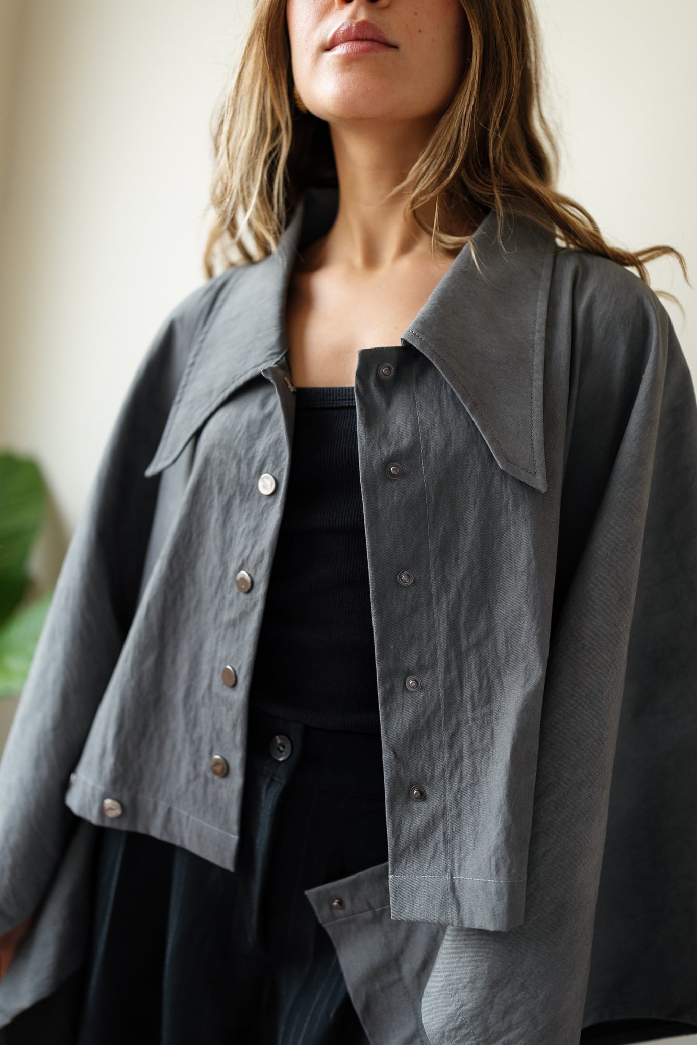 Nabila Kaftan - Dark Grey