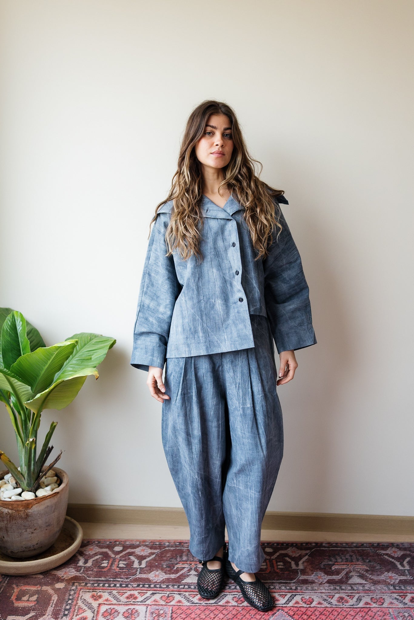 Nayla Shirt - Denim Blue