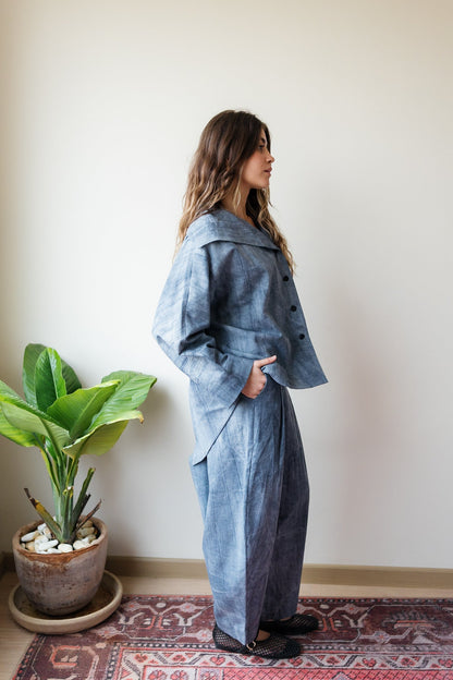 Nayla Pants - Denim Blue