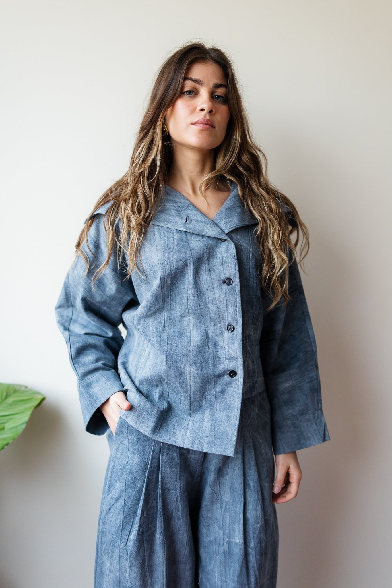 Nayla Shirt - Denim Blue